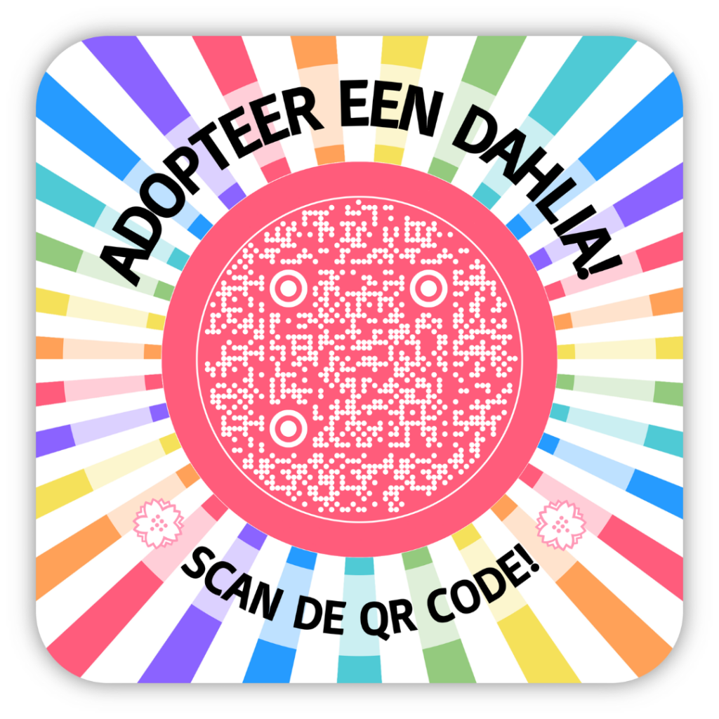 ADOPTEER EEN DAHLIA qr code